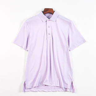 男83178夏季 宽松直筒日常百搭翻领T恤 POLO衫 精品外贸商务休闲短袖