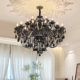 法式 客厅吊灯黑色水晶灯餐厅卧室灯复古大气别墅灯书房灯美式 灯具