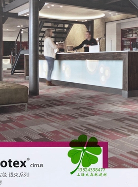 forbo flotex cirrus silica福尔波乐宝毯线束系衍射植绒方块地毯