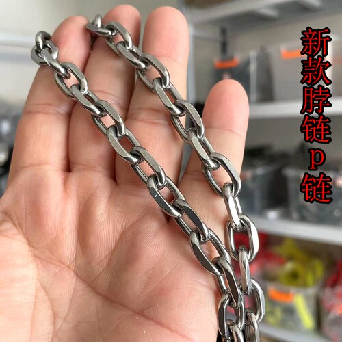 304钢狗脖链遛狗p链小型犬中型犬项圈幼犬装饰脖链马犬杜宾训犬链