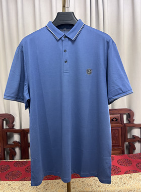 品牌订单多余工厂断码尾货男士短袖T恤棉休闲百搭翻领大码夏季款