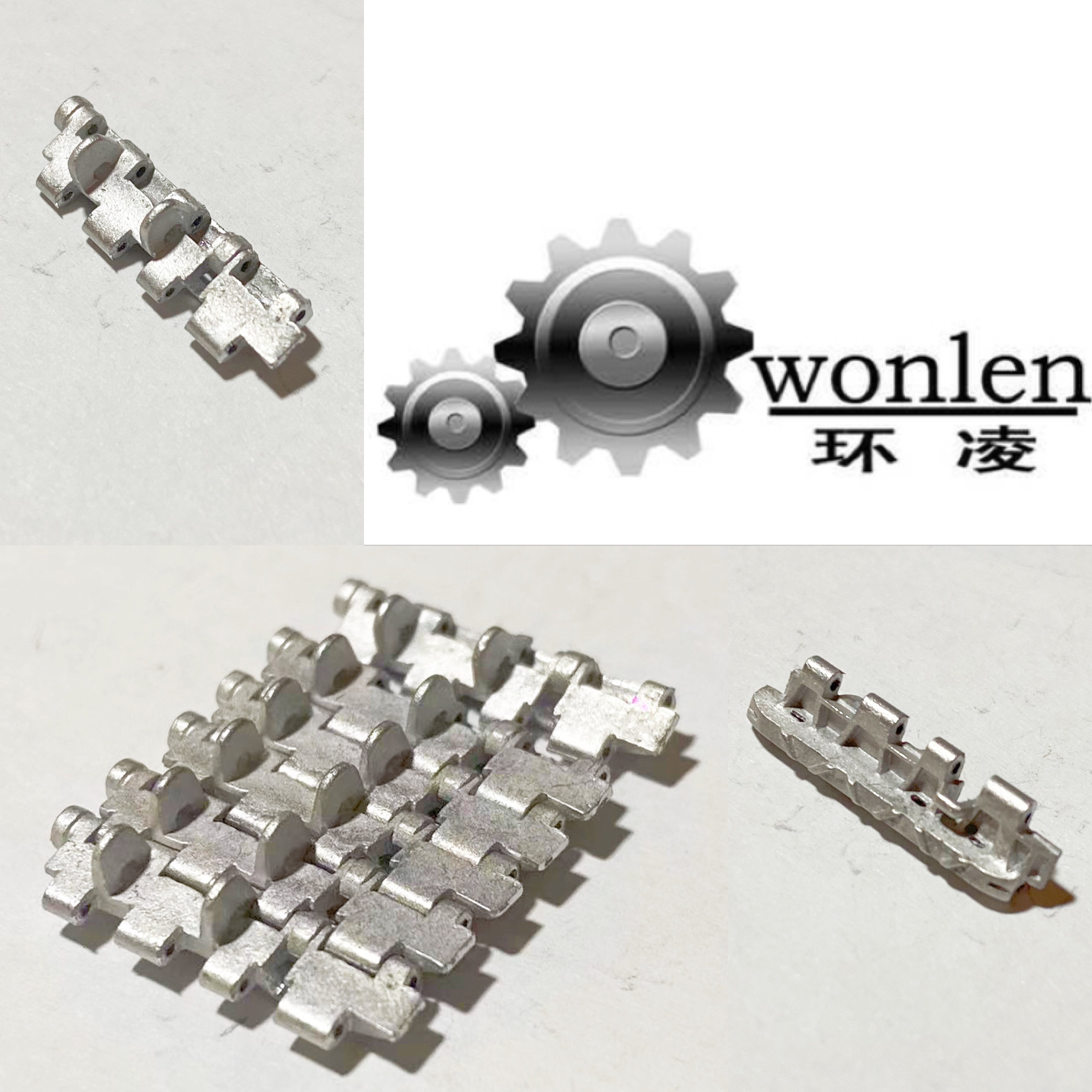 【环凌】1:35 002 德国虎式I（虎1）中期 后期型坦克模型金属履带
