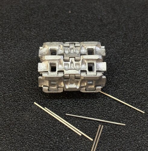 1/32 023B FOV KV坦克模型金属履带
