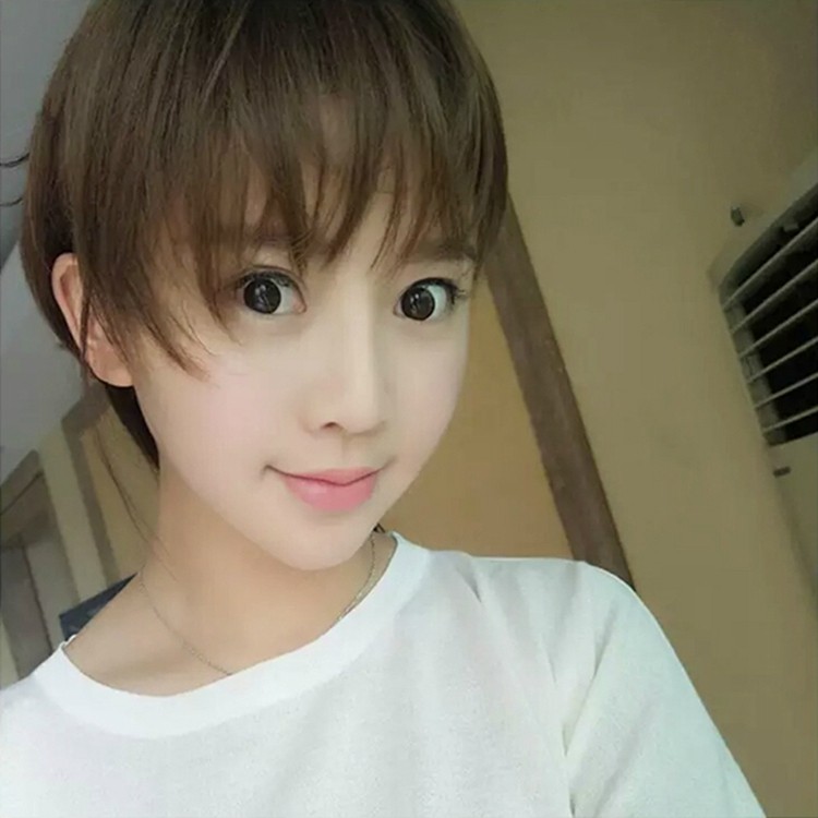 Perruque cheveux raides Court - Ref 2614017 Image 1