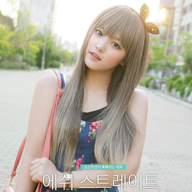 Perruque Long cheveux raides - Ref 2614023 Image 1