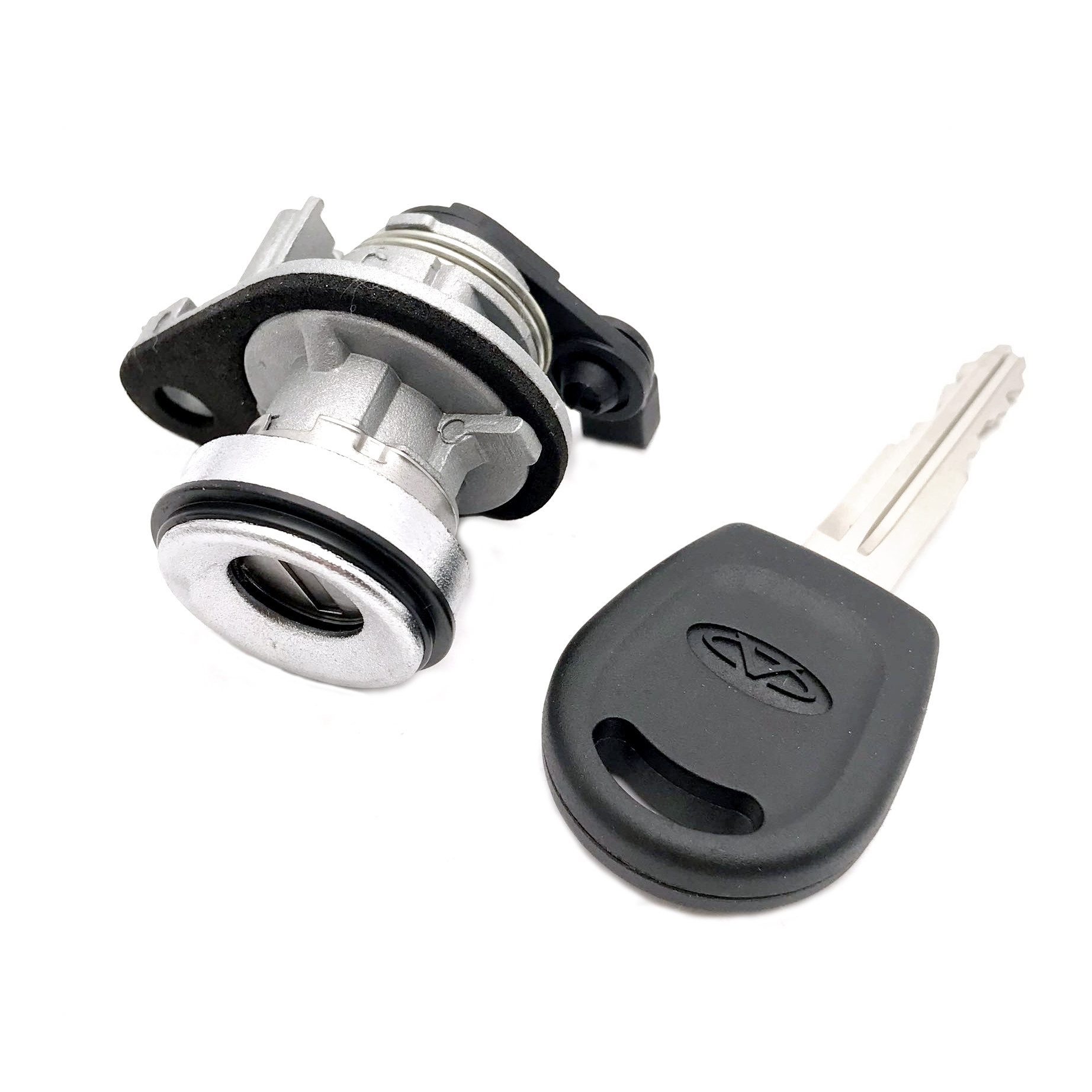 奇瑞a5旗云3e5东方之子v5后备箱锁芯行李箱锁尾箱尾门锁芯带钥匙