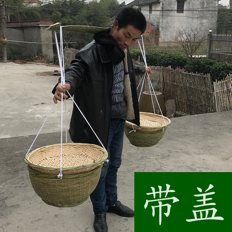 挑扁担卖货,挑扁担_大山谷图库