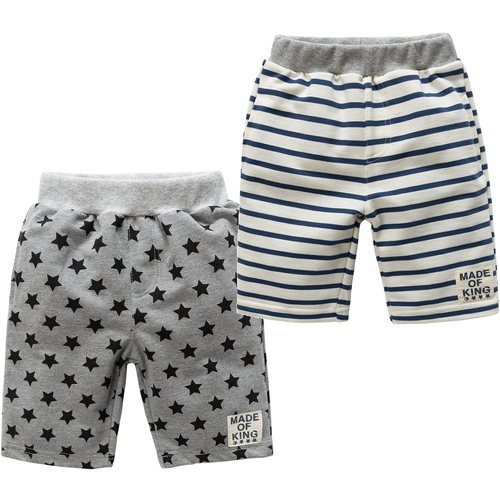 日系休闲百搭条纹儿童裤子