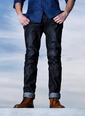 现货加拿大Unbranded UB101 Selvage 14.5oz 紧身重磅赤耳牛仔裤