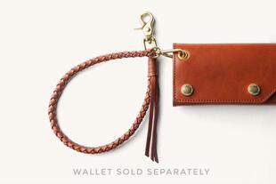现货 TANNER GOODS 美产 Braided Tether 植鞣革 财布 皮绳 皮链