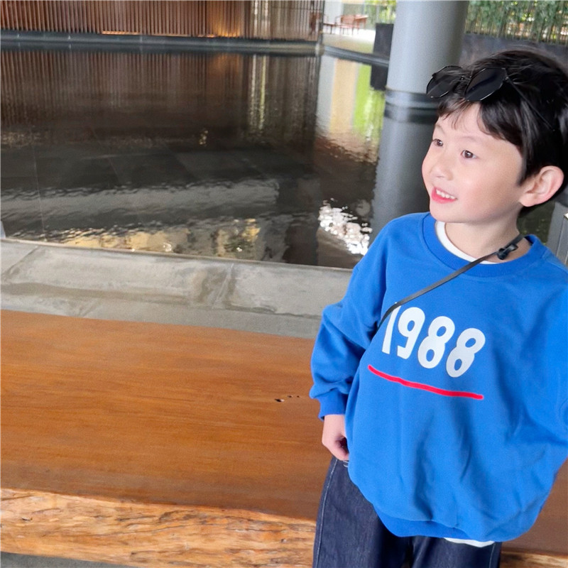 韩版宽松1988卫衣休闲套头卫衣