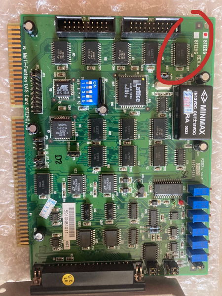 可维修：凌华ACL 8112DG, C1,MultiLab模拟量和数字量I/O卡议价