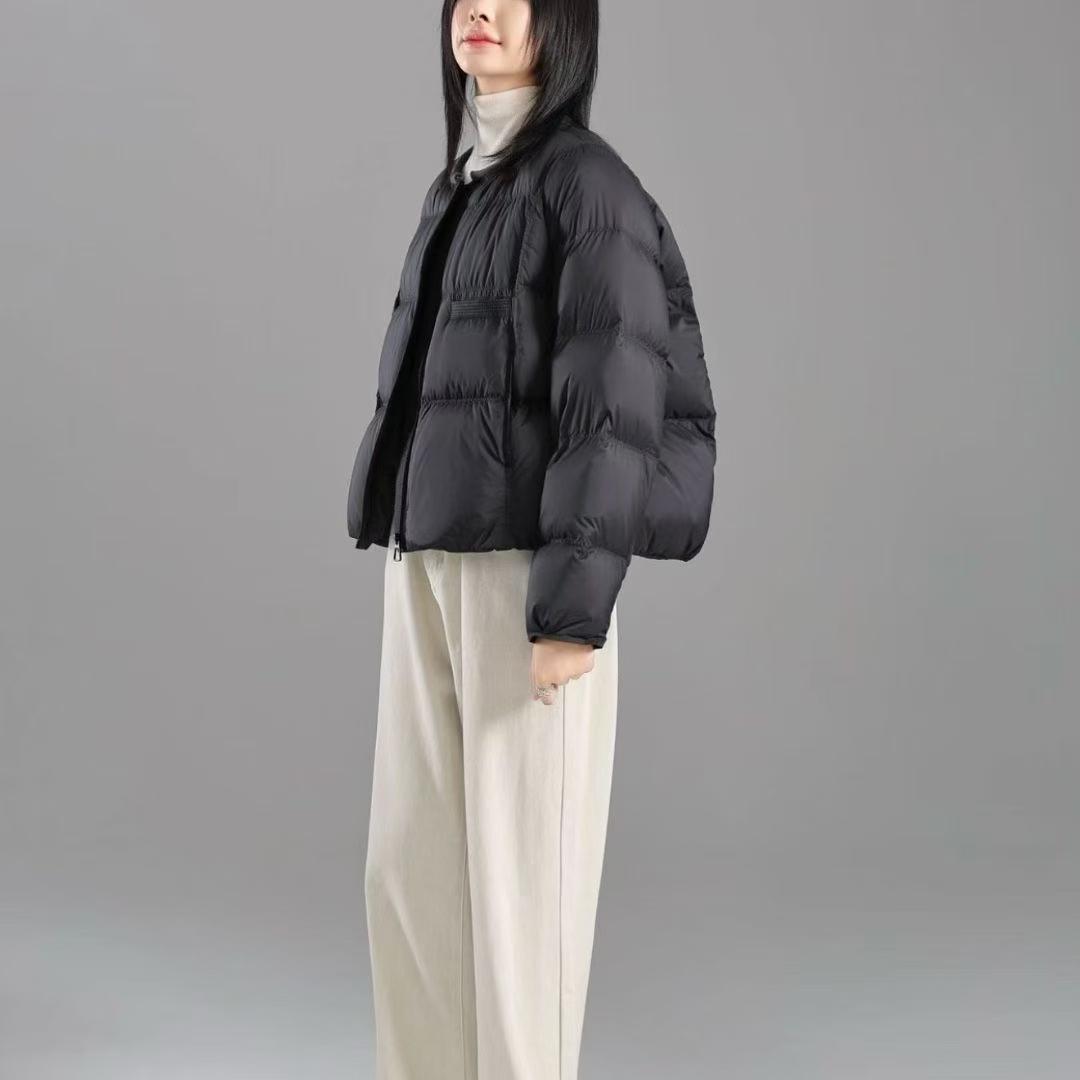 静茹新简约短款面包服女欧货减龄外套潮加厚保暖棉服外套10286