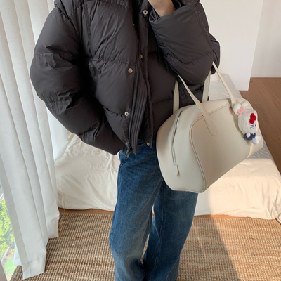 静茹约韩系高品质性价比保暖羽绒服外套(配可拆卸帽子)DOJ01672