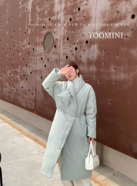 静茹意优雅高级感保暖2025冬保暖羽绒服外套(配腰绳)Y91097-F