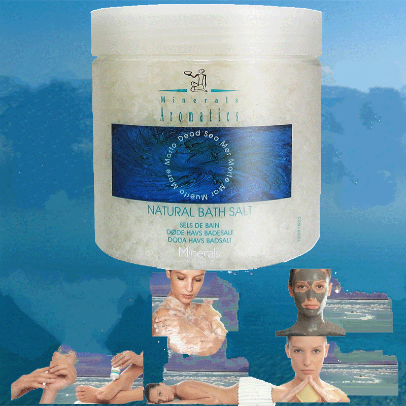 carebathe进口死海沐浴盐后背部祛痘去除螨虫全身体去角质去鸡皮