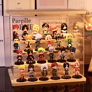 火影忍者公仔手办玩偶套装鸣人佐助模型摆件生日礼物儿童520礼品