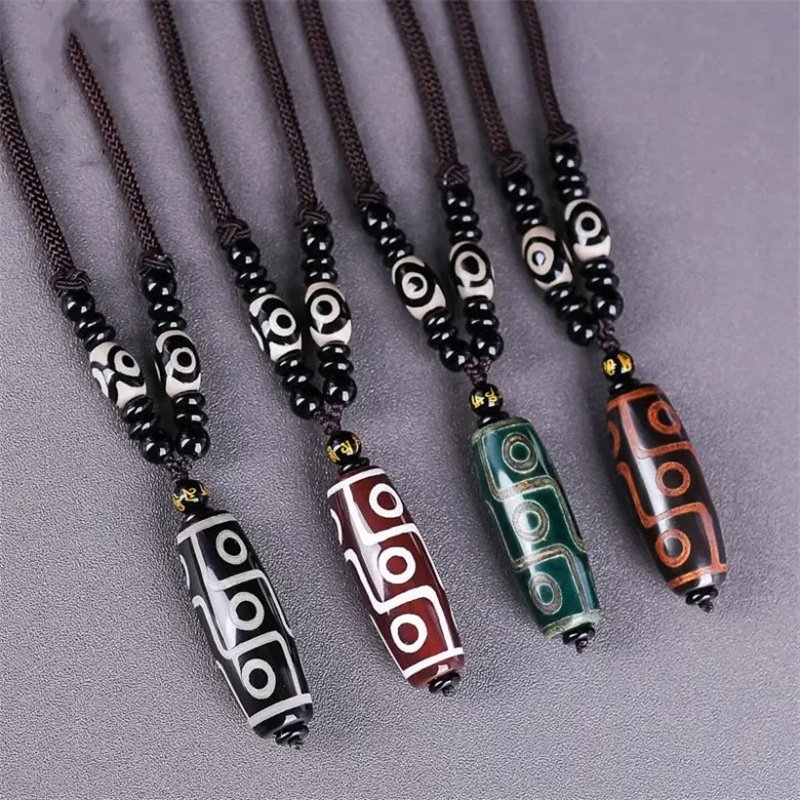 藏式九眼天珠项链玛瑙吊坠复古个性佛珠天眼毛衣链男女长款,珠宝/钻石/翡翠,颈饰,淘宝优惠券,粉丝福利购,淘宝优惠卷