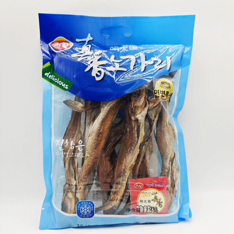延吉西市场真香小明太鱼350g袋