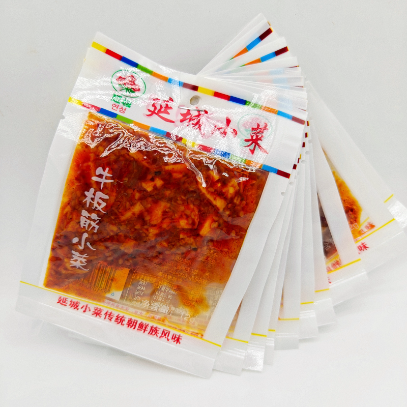 延城牛板筋小菜延吉特产传统朝鲜族风味牛板筋小丁12g/袋开袋即食