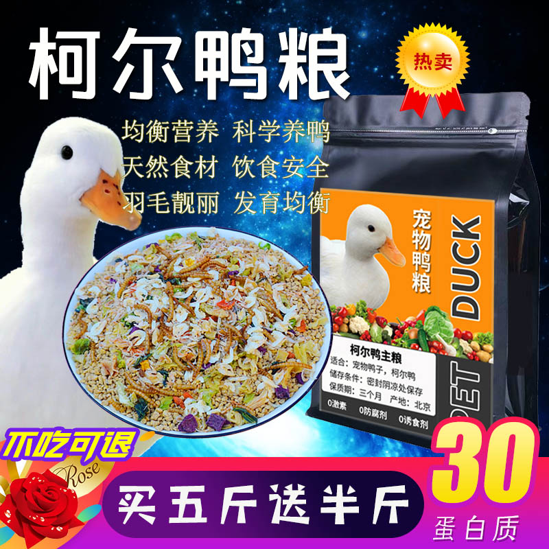 柯尔鸭营养主粮产蛋粮食专用饲料