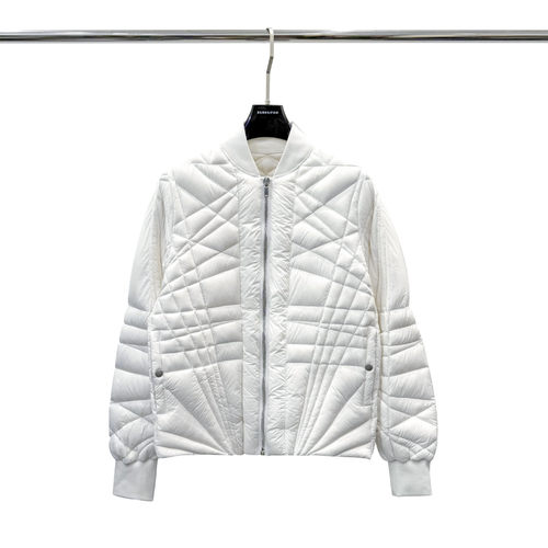 暗黑RO风鹅绒羽绒服飞行夹克男女同款轻薄射线自主设计羽绒服