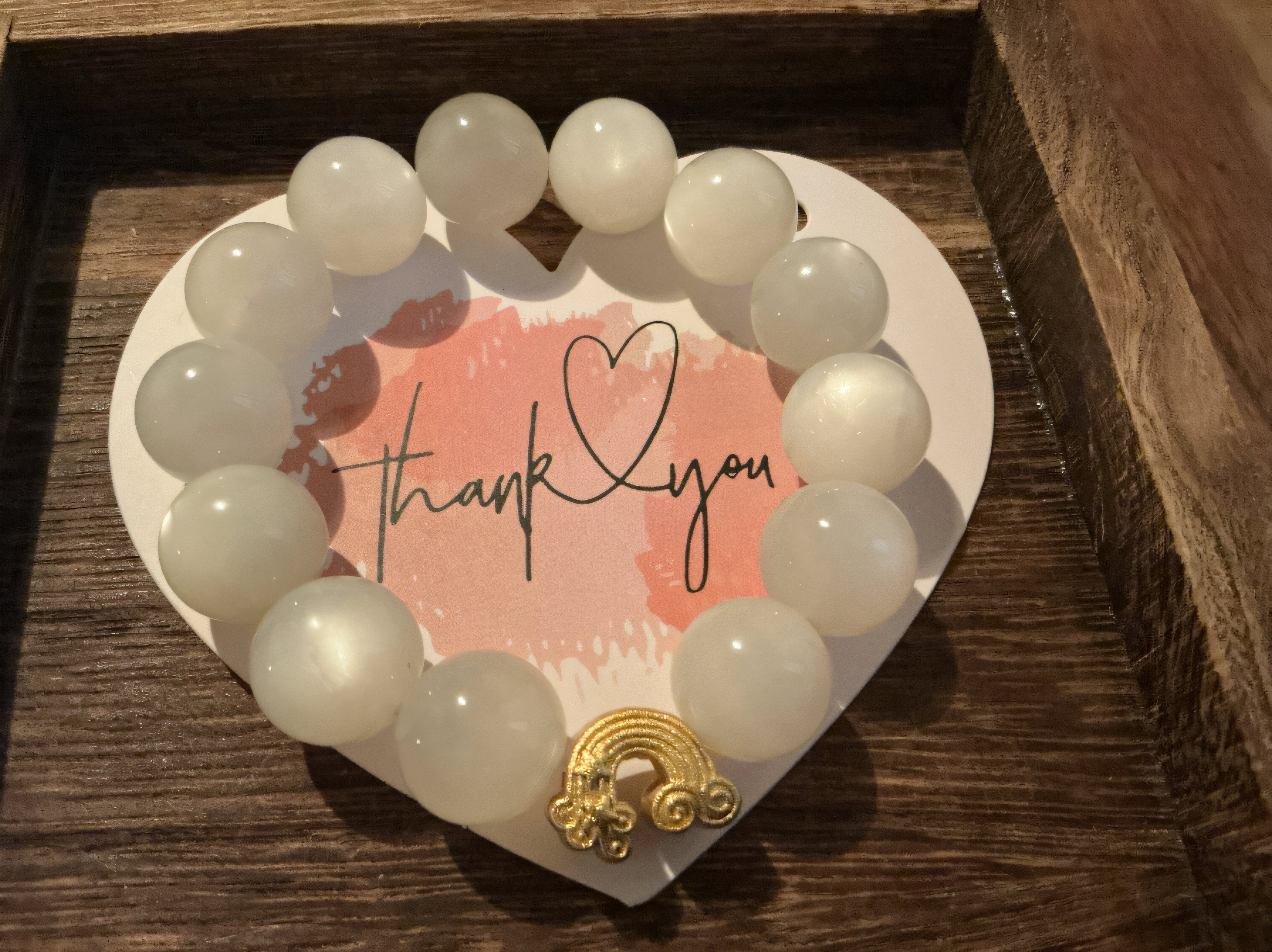 超7大颗白月光手串,颗颗13-14mm