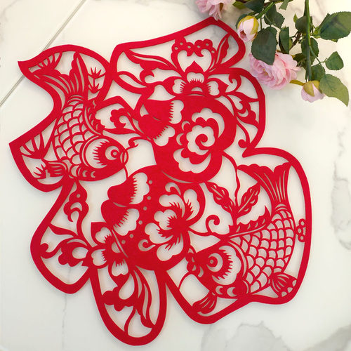 春节新年装饰品窗花贴纸佳印小筑