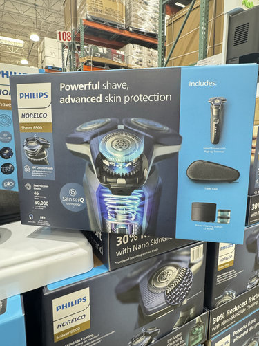 美国代购2024新品PHILIPS NORELCO飞利浦剃须刀S6900刮胡刀