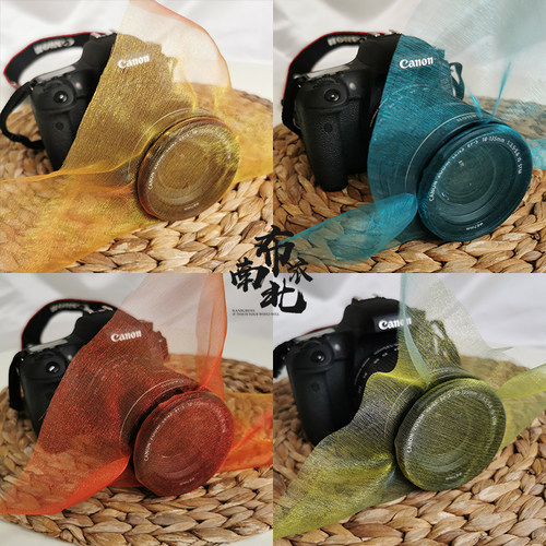 柔光高透欧根纱镜头蒙纱轻薄物理滤镜手机摄像布料超薄朦胧面料