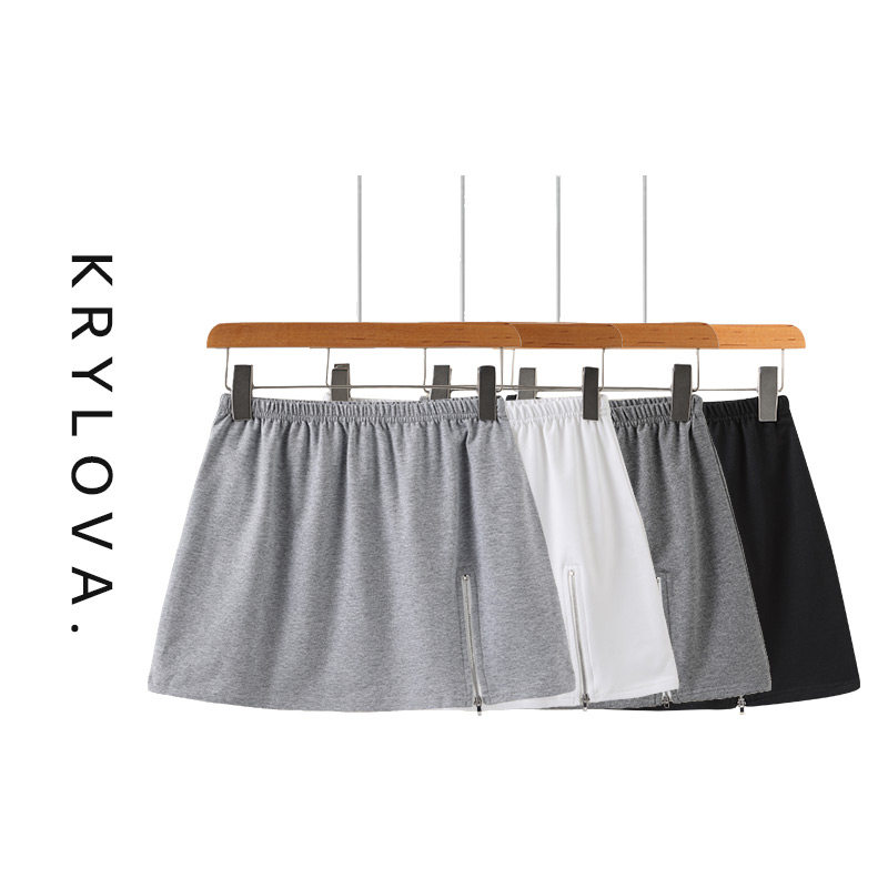 春季百搭小屁帘全棉拉链女卫衣打底神器假下摆鲨鱼裤遮胯内搭叠穿,女装/女士精品,半身裙,淘宝优惠券,粉丝福利购,淘宝优惠卷