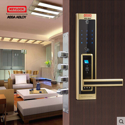 keylock第吉尔指纹锁家用防盗门锁密码锁远程控制锁309升级版门锁