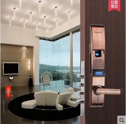 第吉尔感应智能家居入户密码锁