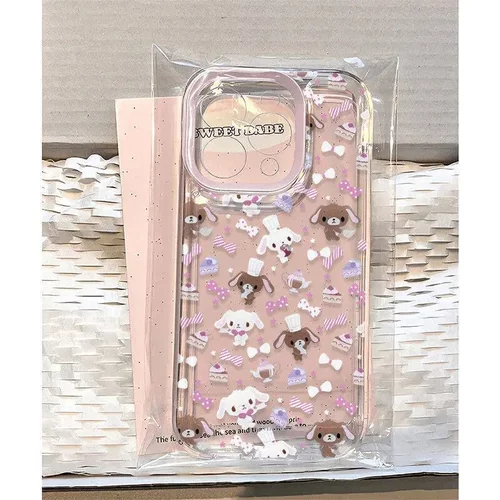 面包师小狗适用苹果17ProMax手机壳新款iphone16高级感15卡通13防