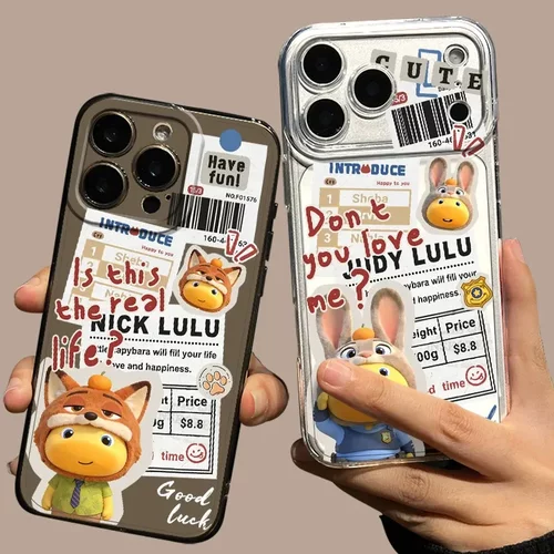 报纸噜噜适用苹果17手机壳iphone16promax卡通15plus新款14全包13
