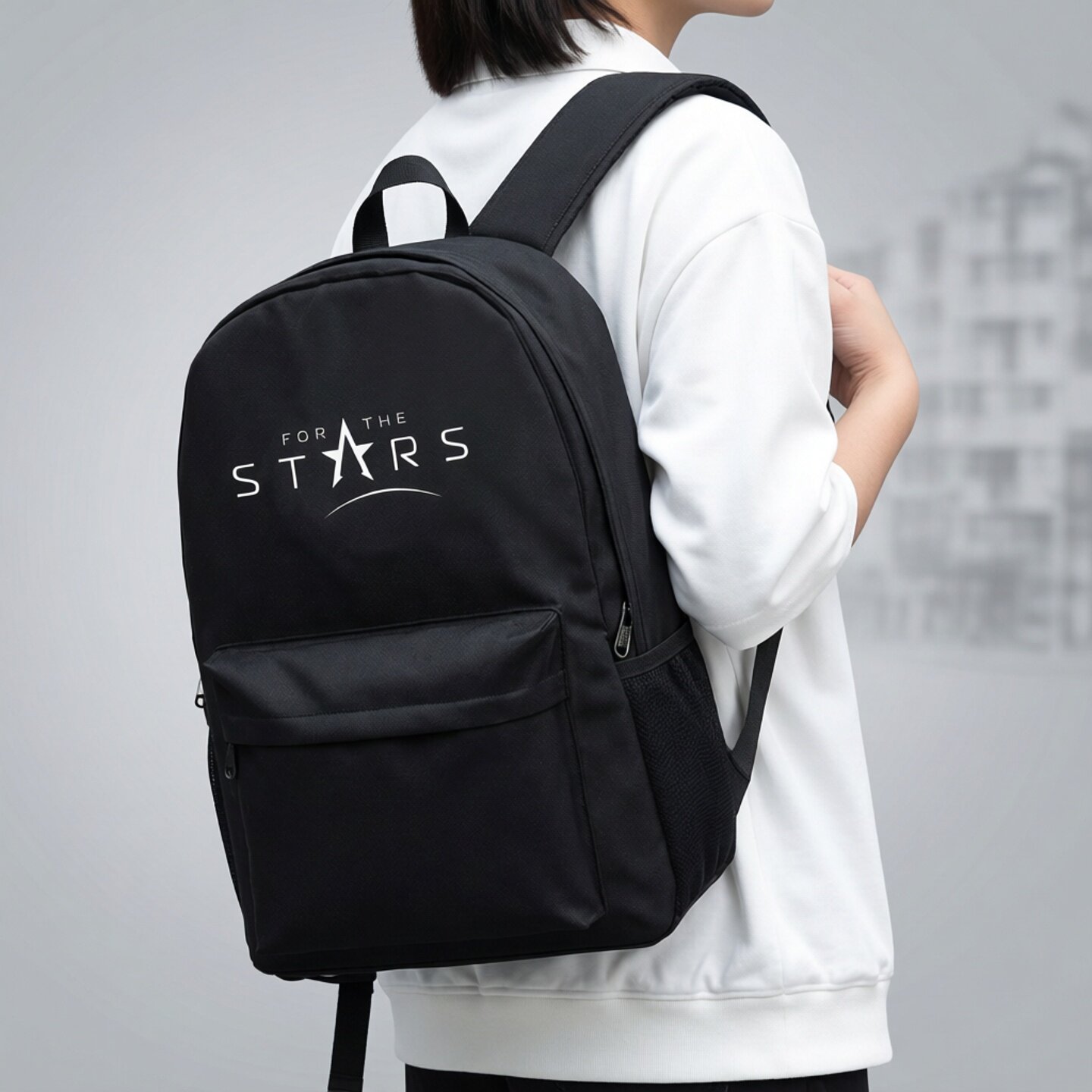 Xbox游戏双肩背包For the Stars简约休闲背包初中生高中学生书包