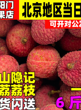 溪山隐记® 冰荔荔枝 高端新品种 礼盒装 很甜更多汁水果南山荔枝