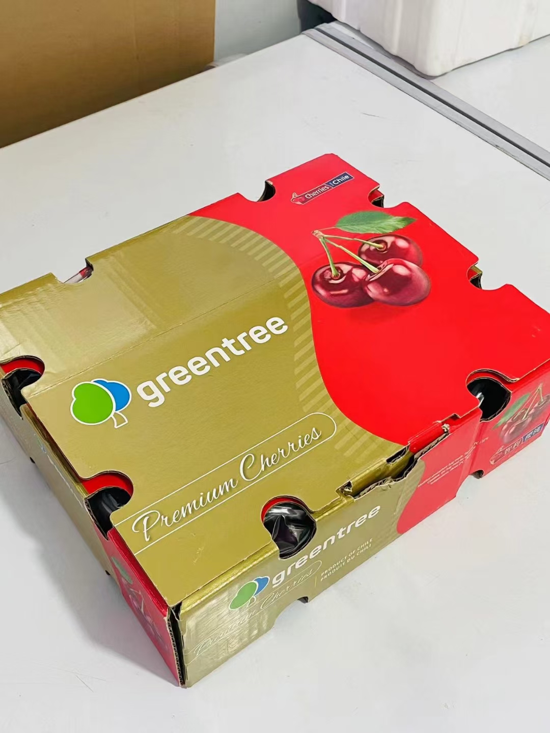 4j新北京甜绿树发货水果又车厘子原箱京津冀级桑缇娜发地大又