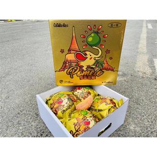 觅境泰国金柚翡翠柚进口柚子新鲜水果沙田白糖蜜柚原箱4颗10斤