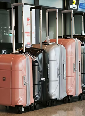出口意大利轻奢密码旅行箱子pc拉杆箱日乃本静音轮YKK拉链行李箱