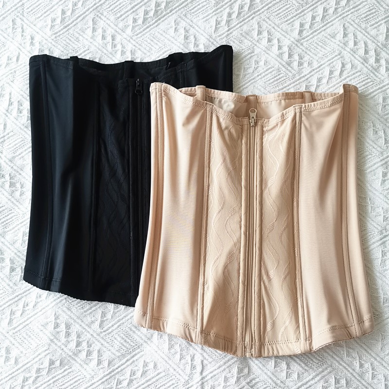 薄款腰封高弹网纱透气带拉链腰夹