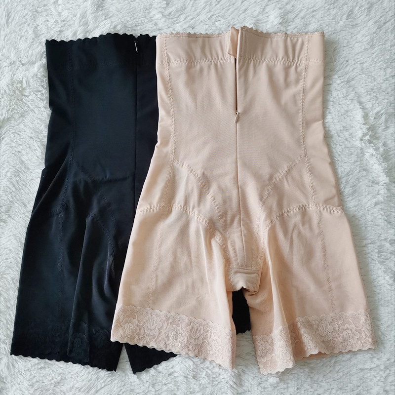 高腰产后塑身裤束腰拉链收腹裤