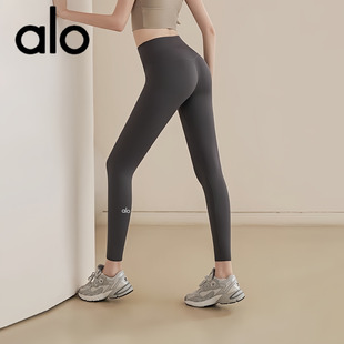 AIo无尴尬线瑜伽裤女高腰提臀运动跑步紧身普拉提训练健身裤新款