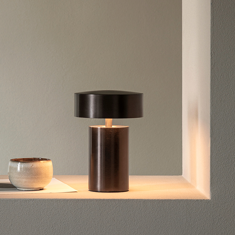 北欧中古丹麦Column蘑菇床头台灯