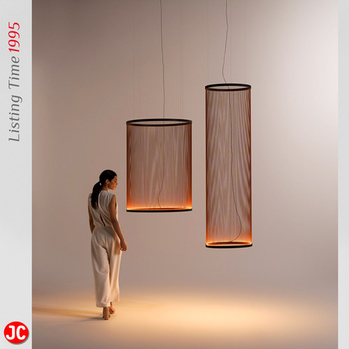 西班牙Vibia Array现代简约餐厅别墅loft楼梯间客厅线性流苏吊灯