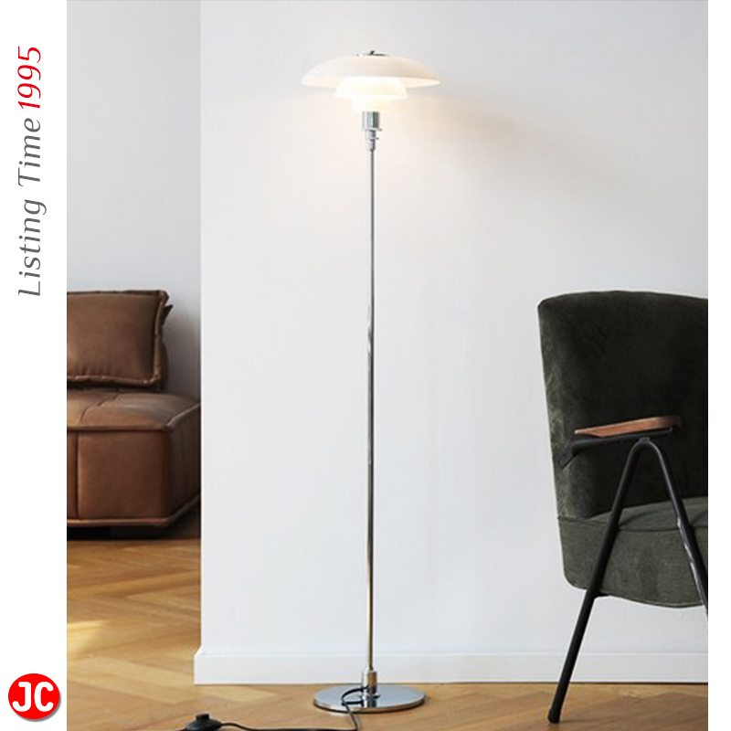 丹麦设计师极简ph3中古玻璃灯