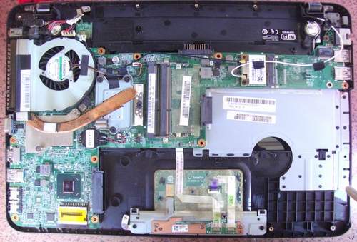 东芝C805笔记本外壳开机小板