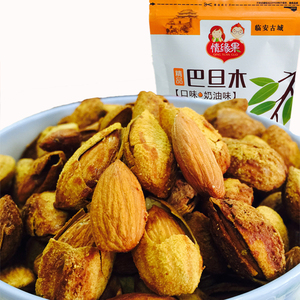 新货500克薄壳杏仁手剥巴旦木扁桃仁奶香NP坚果炒货袋装包邮