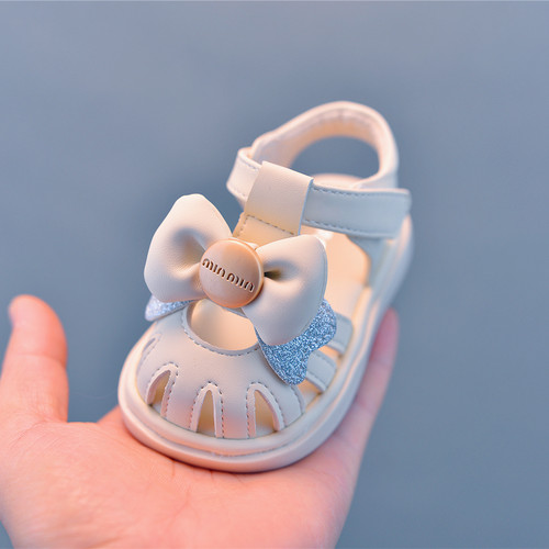 婴儿包头凉鞋小童公主鞋