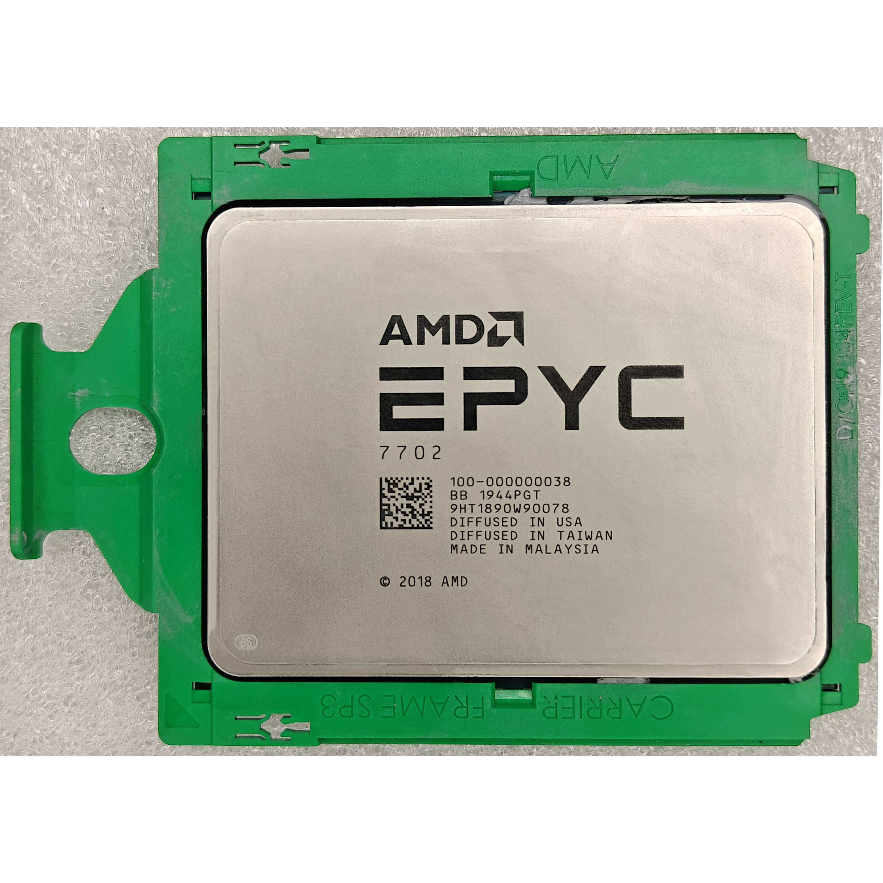 AMD EPYC7702 霄龙服务器 CPU 64 核 128 线程 256M 缓存 可双路